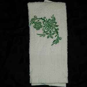 Embroidered towel
